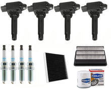 4 bobinas de encendido directo, bujías y filtros para Mazda CX-9 2.5L 2016-2021