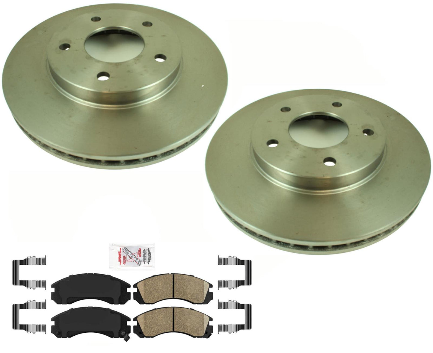 Front Disc Brake Rotors Brake Pads for All Wheel Drive Mitsubishi Eclipse 98-99