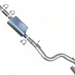 Exhaust Performance Aluminum Muffler Tail Pipe for 2002-2007 Jeep Liberty