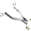 Front H Exhaust Flex Pipe for 2011-2014 Ford Mustang 5.0L With Clamps