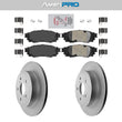 Rav4 Rear Ceramic Pads  Coated Rotors FOR 2018-2021 RAV4 C-HR VENZA ES300H ES350