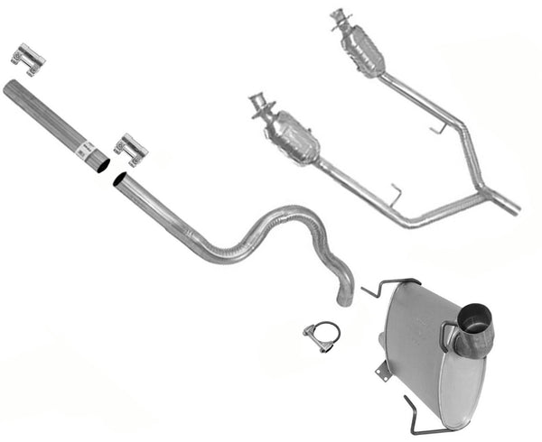 Fits For Ford 2005-2009 Ford Mustang 4.0 Exhaust System Pipe Catalytic Converter