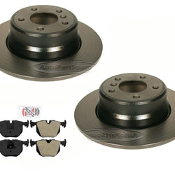 For 2000-2001 BMW X5 3.0L 4.4L & 02-06 BMW X5 3.0L R Brake Rotors Brake Pads