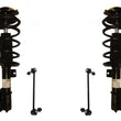 Front Coil Spring Strut Assemblys for 2004-2011 Chevrolet Malibu W Sway Bar lk