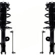 Front Complete Struts Coil Springs & Sway Bar Links For 2015-2017 Lexus NX200T