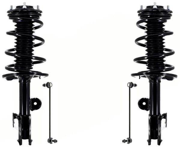 Front Complete Struts Coil Springs & Sway Bar Links For 2015-2017 Lexus NX200T