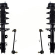 Front Complete Struts W/ Coil Springs & Sway Bar Links For Mazda CX-5 2017-2020