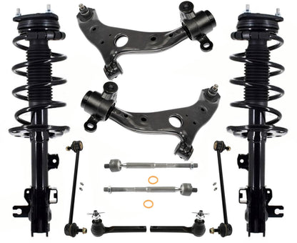 Brazos de control de puntales delanteros, varillas de amarre, rótulas y enlaces para Mazda CX-5 2017-2020