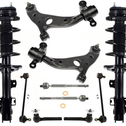 Front Struts Control Arms Tie Rods Ball Joints & Links For Mazda CX-5 2017-2021