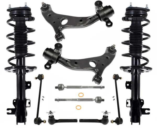 Front Struts Control Arms Tie Rods Ball Joints & Links For Mazda CX-5 2017-2021