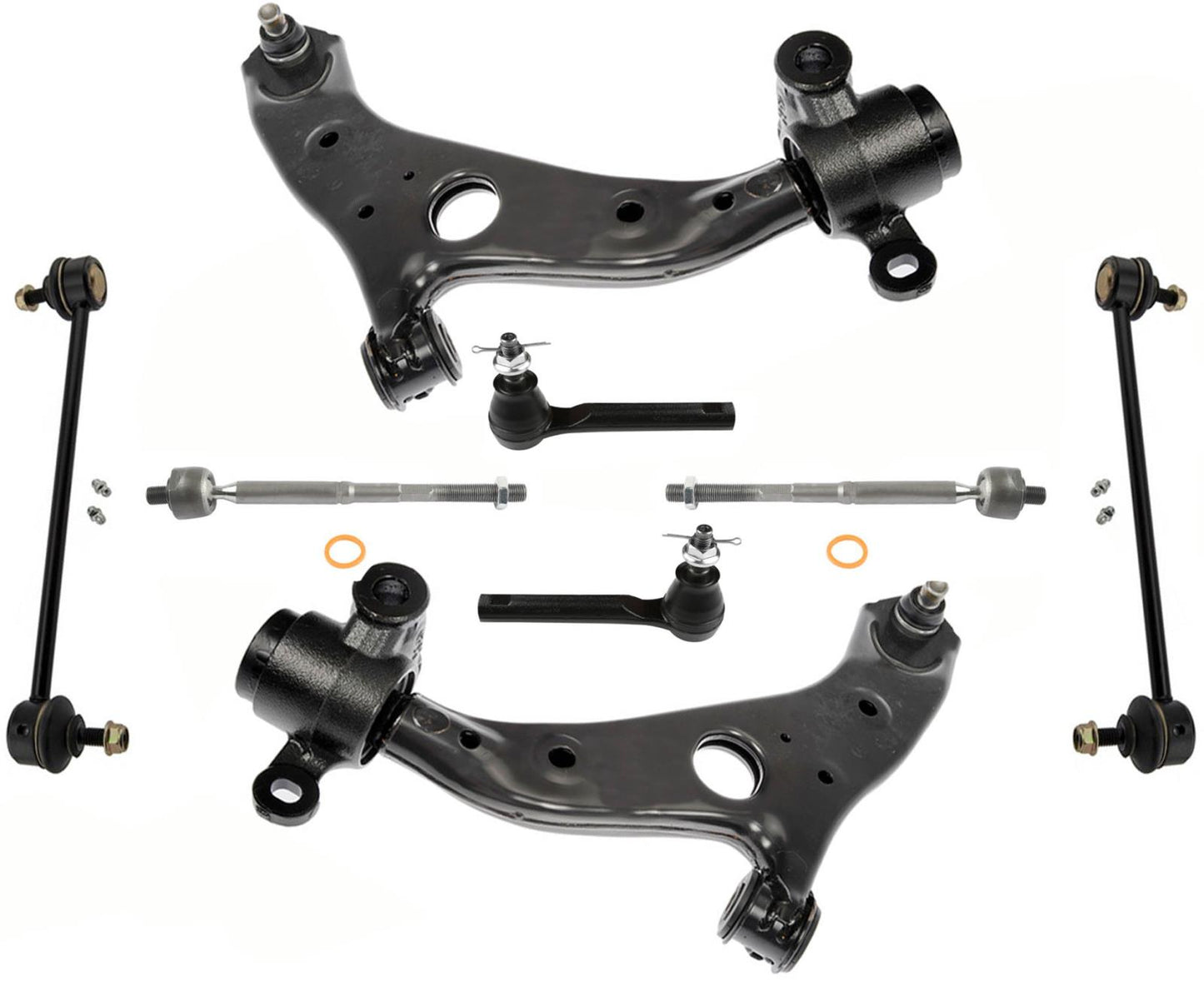 Front Lower Control Arms Ball Joints Tie Rods & Links For 2017-2025 Mazda CX-5