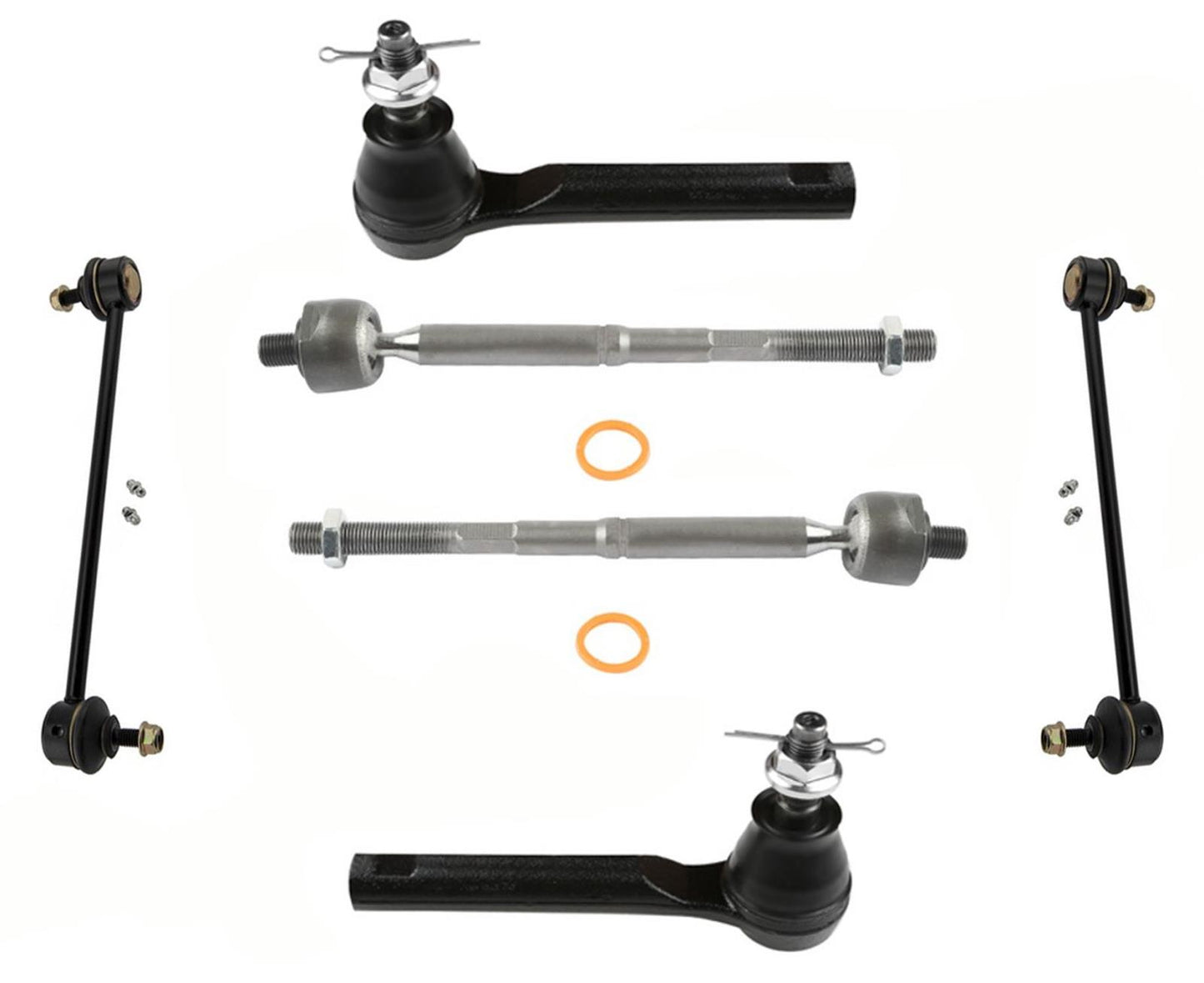 Front Lower Control Arms Ball Joints Tie Rods & Links For 2017-2025 Mazda CX-5