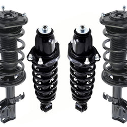Front & Rear Complete Struts For 2003-2006 Toyota Matrix All Wheel Drive