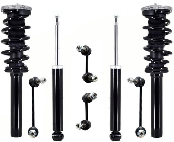 Front Complete Struts Rear Shocks & Sway Bar Links For 2016-2017 Volvo XC90 T5