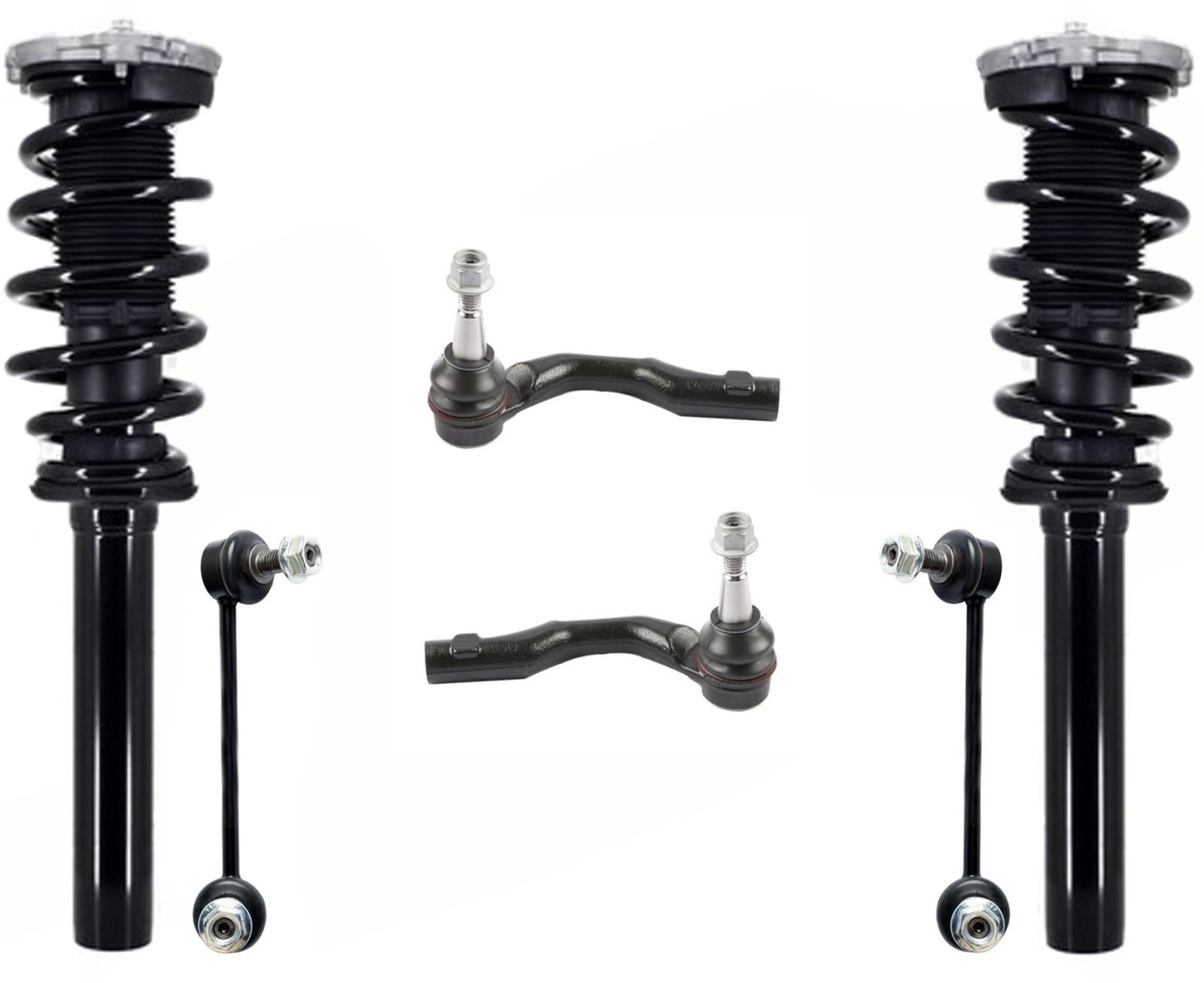 Front Complete Struts Assembly Tie Rods & Links For 2016-2017 Volvo XC90 T5