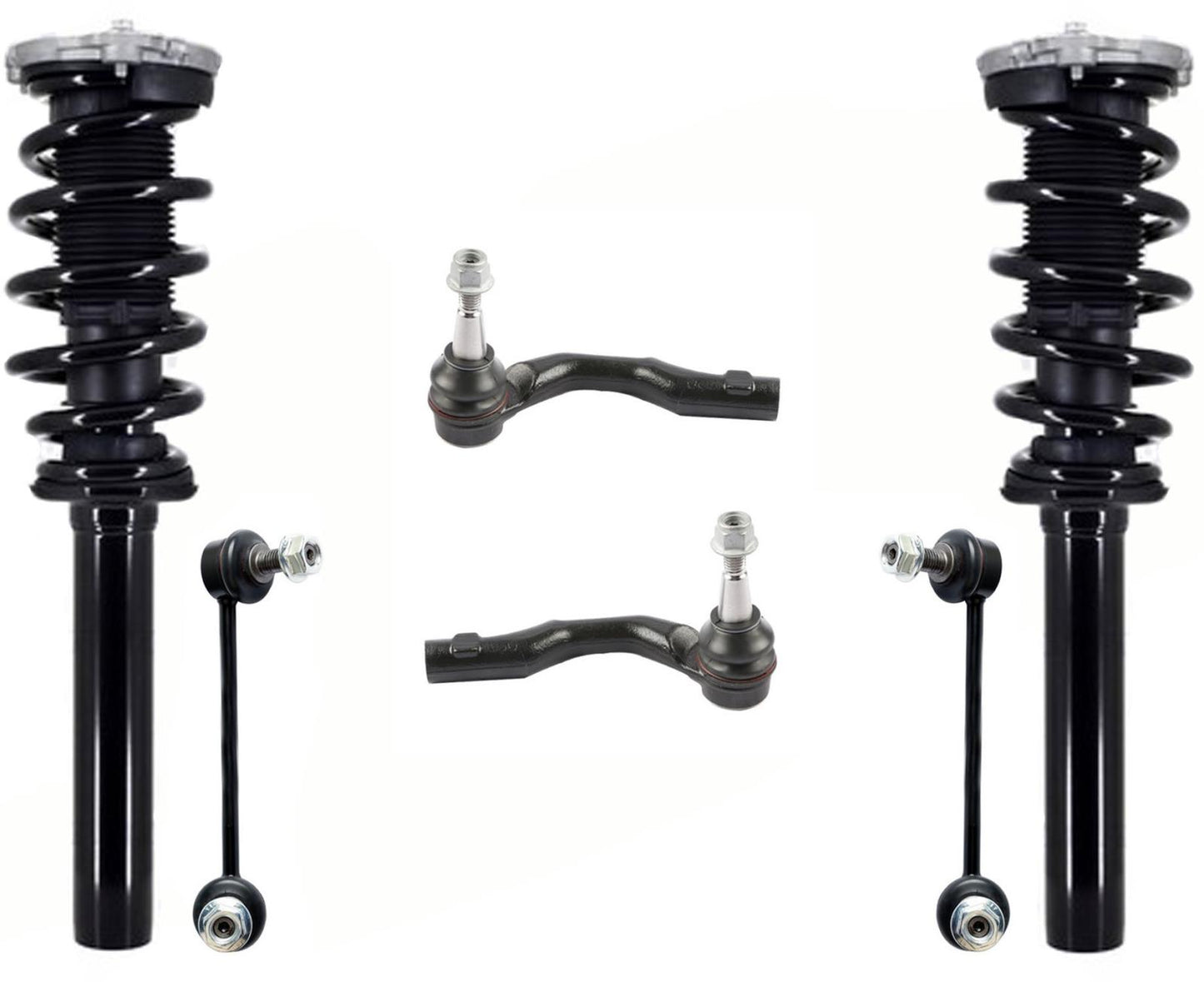 Front Complete Struts Assembly Tie Rods & Links For 2017-2019 Volvo XC90 T6 - Photo 1