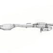 Catalytic Converter Exhaust Rear Eng Y Pipe With Flex For 03-07 Nissan Murano