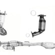 Front Catalytic Converters and Y Flex Pipe Converter for Nissan Murano 2003-2007
