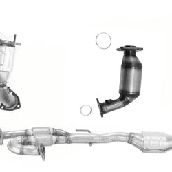 Front Catalytic Converters and Y Flex Pipe Converter for Nissan Murano 2003-2007