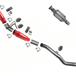 Cherry Bomb Performance Muffler Tail pipe Exhaust Sys For Ram 2500 Diesel 07-12