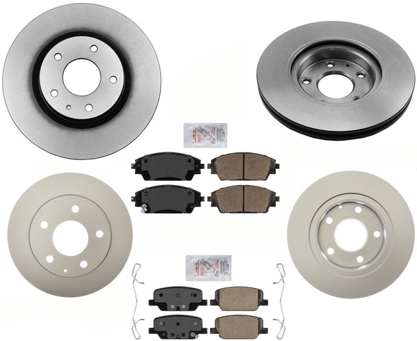 Front Brake Rotors Rear Coated Brake Rotors Pads For Mazda CX-30 20-22 264.8MM