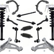 Front Struts Control Arms Tie Rods Sway Bar BJ For Cadillac CTS 2003-2007 FE-1