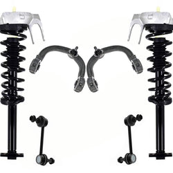 Front Complete Struts Control Arms Sway Bar BJ For Cadillac CTS 2003-2007 FE-1