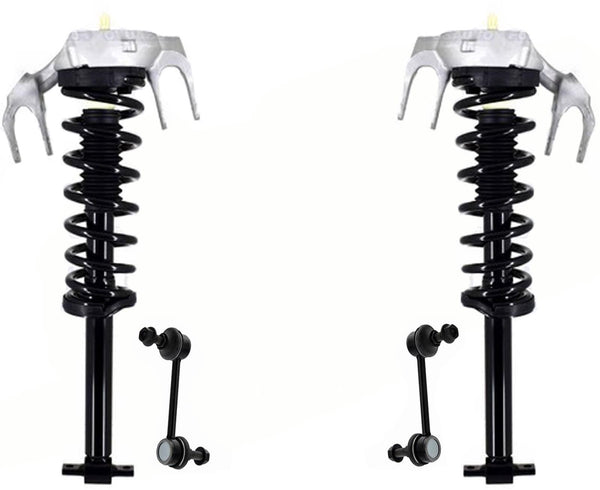 Complete Coil Spring Struts Brackets Sway Bar Links For Cadillac CTS 03-07 FE-1