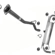 Exhaust System Extension Pipe Muffler Tail pipe For Mazda RX-8 RX8 2004-2008