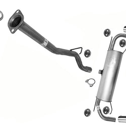 Exhaust System Extension Pipe Muffler Tail pipe For Mazda RX-8 RX8 2004-2008