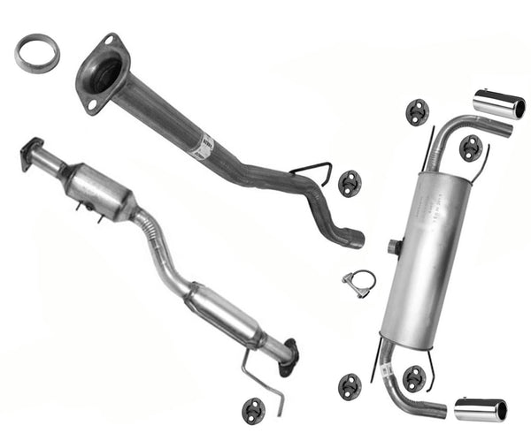 Catalytic Converter Exhaust Pipe Muffler Tail pipe for 2004-2008 Mazda RX-8 RX8