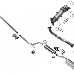 Catalytic Converter Exhaust Pipe Muffler Tail pipe For Civic Coupe 1.8L 06-2008