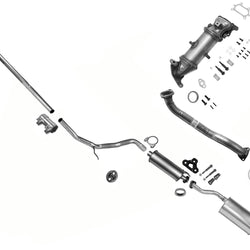 Catalytic Converter Exhaust Pipe Muffler Tail pipe For 06-2011 Civic Sedan 1.8L
