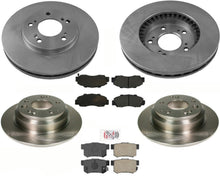 Pastillas de freno Ft &amp; Rr Rotors para Acura Legend 2 puertas 93-95 Legend GS 4 puertas 94-95