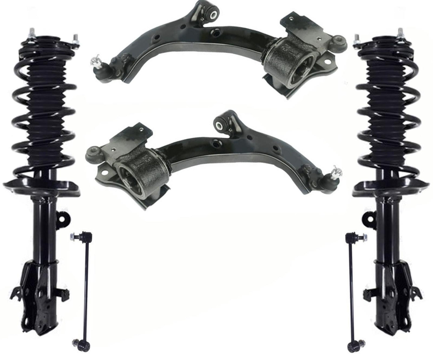 Front Complete Struts Lower Control Arms & Links For Acura RDX 2013-2018 - Photo 1