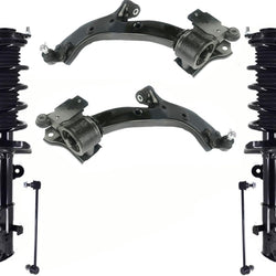 Front Complete Struts Lower Control Arms & Links For Acura RDX 2013-2018