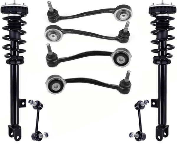 Front Complete Struts Links & Upper Control Arms For Hyundai Genesis 2009-2014