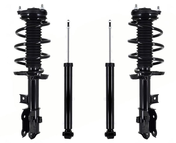 Front Complete Struts W/ Coil Springs & Rear Shocks For Hyundai Tucson 2016-2018