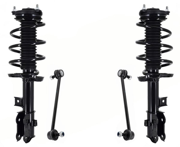 Front Complete Struts W/ Coil Springs & Links For Hyundai Tucson 2016-2018