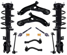 Front Struts Control Arms Tie Rods For Hyundai Tucson 16-18 Front Wheel Drive