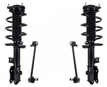 Front Complete Struts W/ Coil Springs & Links For Kia Sportage 17-19 EX LX