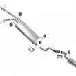 Exhaust System Muffler & Pipes Gaskets Clamps For Toyota Sequoia 4.7L 2001-2007