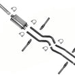 For Dodge Ram 1500 1994 1995 1996 1997 Dual Exhaust with ABS HIGH FLOW MUFFLER