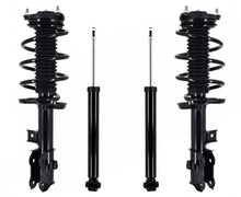 Front Complete Struts W/ Coil Springs Rear Shocks For Kia Sportage 17-19 EX LX