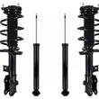 Front Complete Struts W/ Coil Springs Rear Shocks For Kia Sportage 17-19 EX LX
