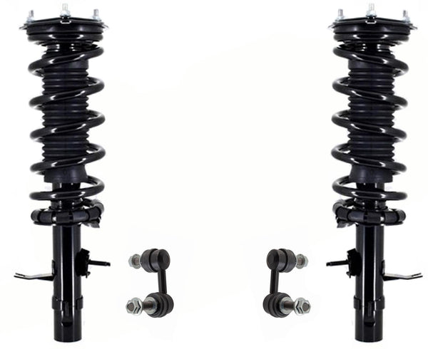 Front Complete Struts & Links For Infiniti M35 X All Wheel Drive 2006-2010