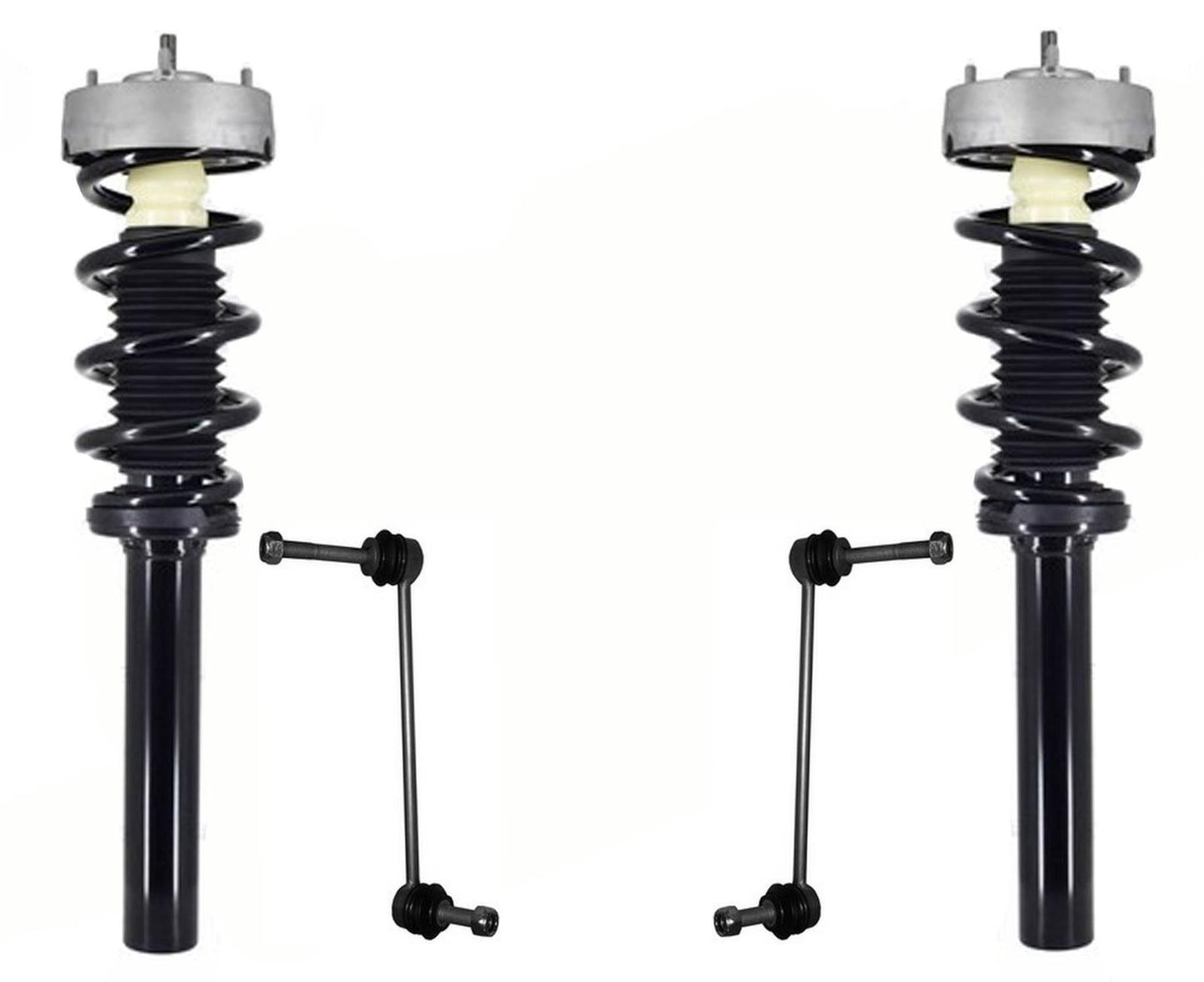 Front Struts Assembly & Links For BMW X5 xDrive50i All Wheel Drive 2014-2018