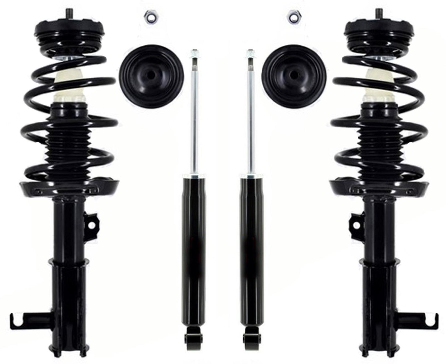 Front Complete Strut Assembly W Spring & Rear Shocks For Cadillac XTS 2013-2019