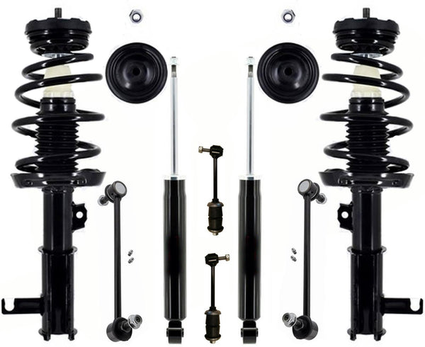 Front Complete Strut Assembly Rear Shocks & Links For Cadillac XTS 2013-2019