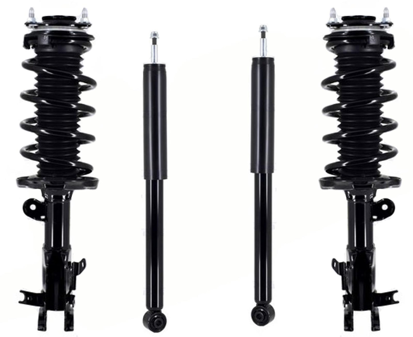 Conjunto de puntales delanteros completos y amortiguadores traseros para Honda Civic SI Coupe 2012-2013